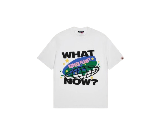 Broken Planet “What Now?” Graphic Tee – Bold Message, Street-Ready Style