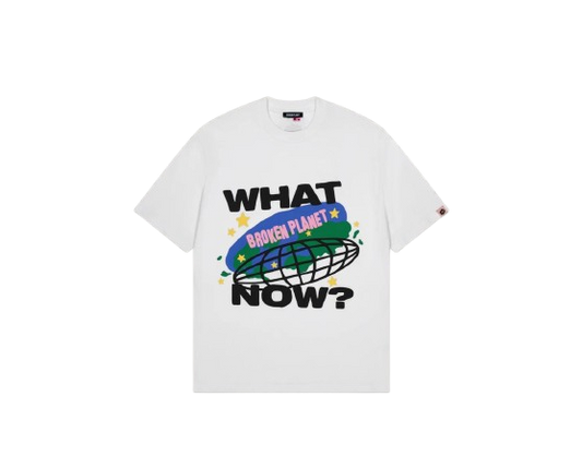 Broken Planet “What Now?” Graphic Tee – Bold Message, Street-Ready Style