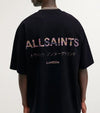 AllSaints Iridescent Logo Tee – Tokyo Underground Inspired Streetwear