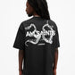 AllSaints Oversized Graphic Snake Tee – Edgy Streetwear with a London Edge